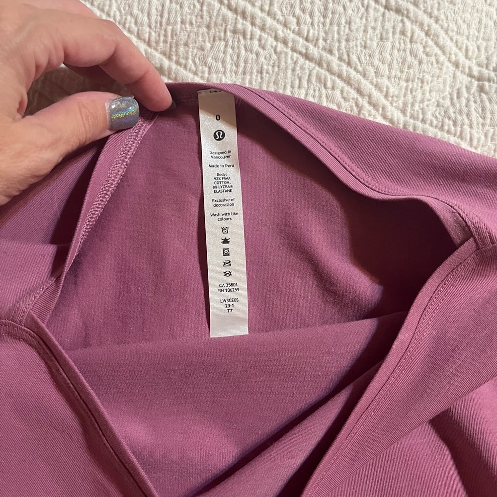 Lulu top 3/4 sleeves